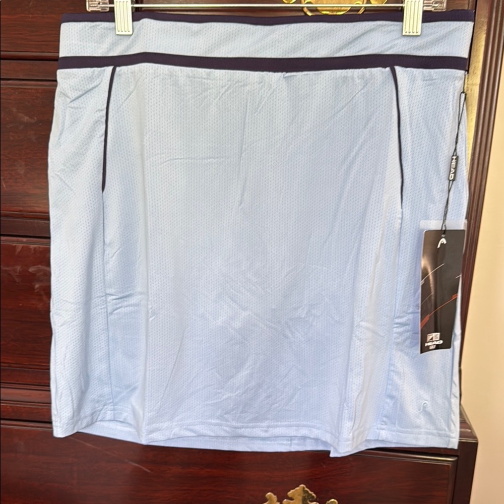 Head Golf Women's Light Blue Athletic Skort size large